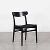 Carl Hansen & Søn Set of 4 Hans Wegner chairs model CH23 black Carl Hansen and Son
