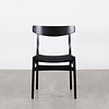 Carl Hansen & Søn Set of 4 Hans Wegner chairs model CH23 black Carl Hansen and Son