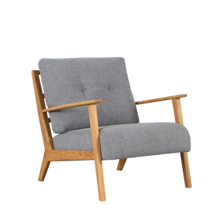 Hans Armchair | Soft Grey