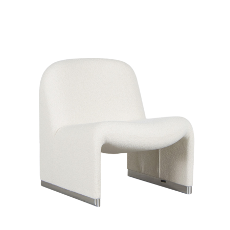 Alky Fauteuil | Wit Wol