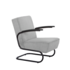 Dykmeyer De Zwaan Buisframe Fauteuil Zwart