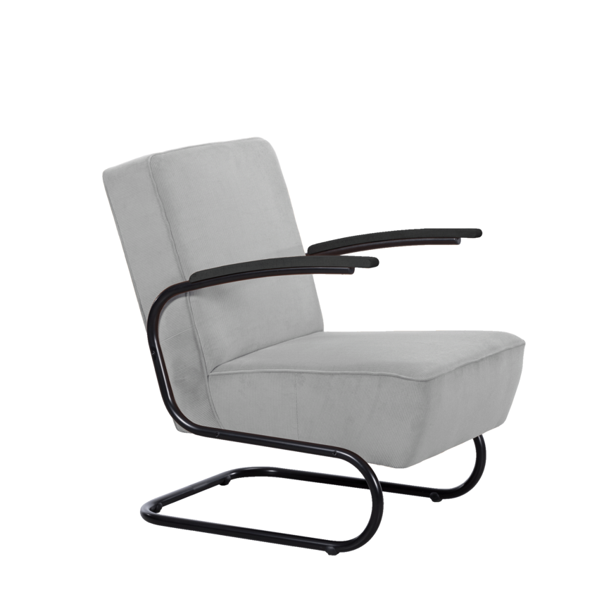 Dykmeyer De Zwaan Buisframe Fauteuil Zwart