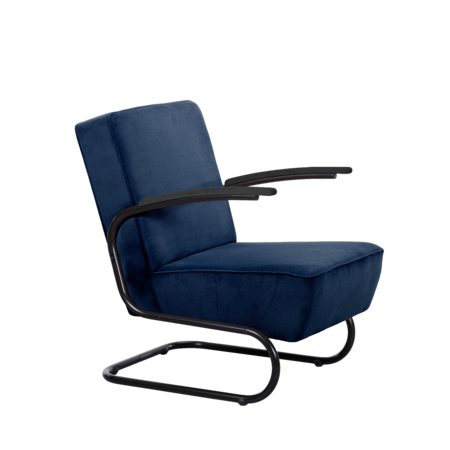 De Zwaan Fauteuil Zwart | Donkerblauw
