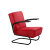 Dykmeyer De Zwaan Tubular Frame Armchair