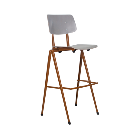 S17 Bar Chair Loam Brown | Grey