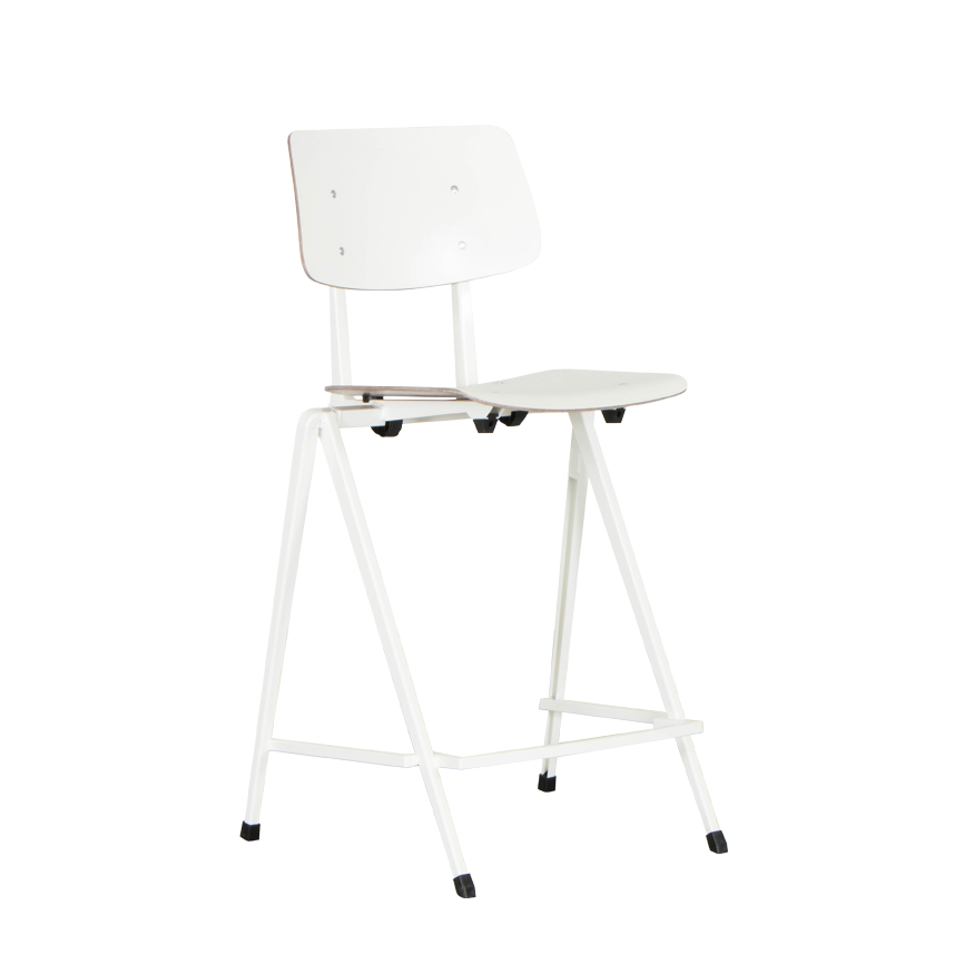 Galvanitas Compass Collection S17 Counter Bar Chair White