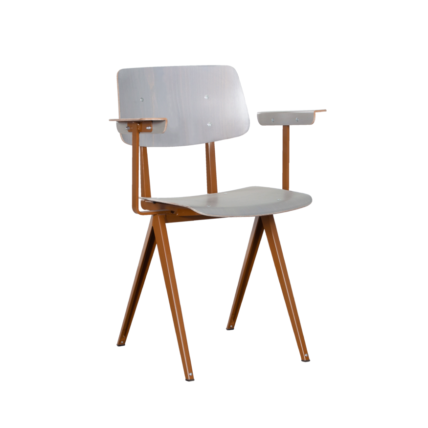 S16 Design Dining Chair With Armrests Galvanitas Compass Collection S16 Design Dining Chair With Armrests