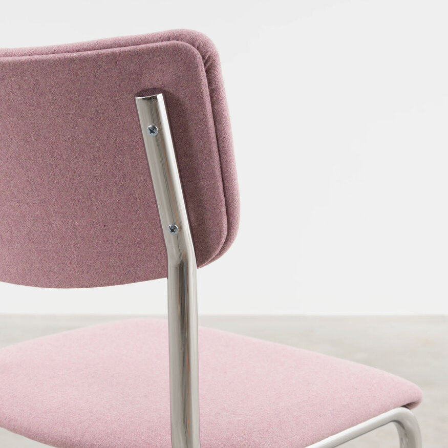 Dutch Originals De Purmer design tubular frame Dining chair