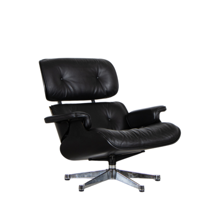Eames lounge chair black Vitra