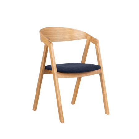Edske Eiken | Zitting Donkerblauw