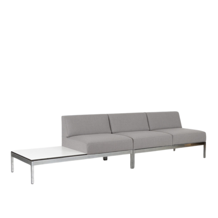 Set of 2 Kho Liang Ie Schiphol sofas grey Artifort
