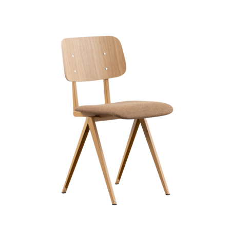 S16  Brown Beige Matt | Oak Backrest | Seat Stockwell