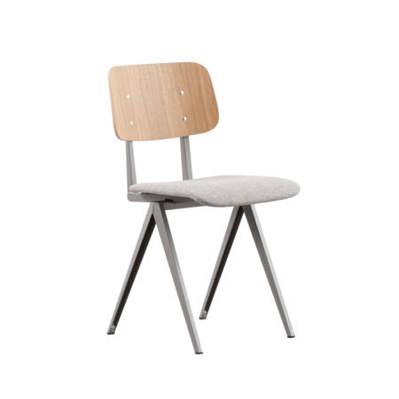 S16 Mouse Grey Matt | Oak Back | Seat Archway