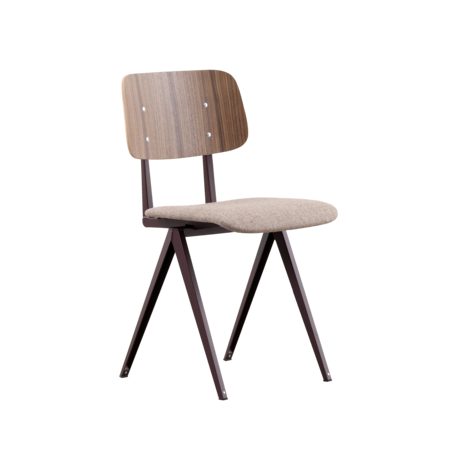 S16 Black Red Matt | Walnut Back | Seat Bank