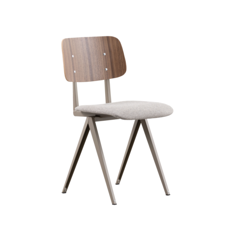 S16  Pearl Grey Matt | Walnut Back | Seat Archway