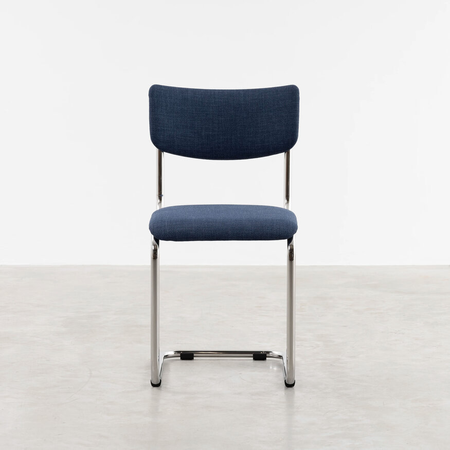 Dykmeyer De Purmer tubular frame Dining chair