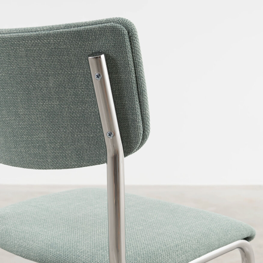 De Purmer design tubular frame Dining chair Dykmeyer De Purmer design tubular frame Dining chair