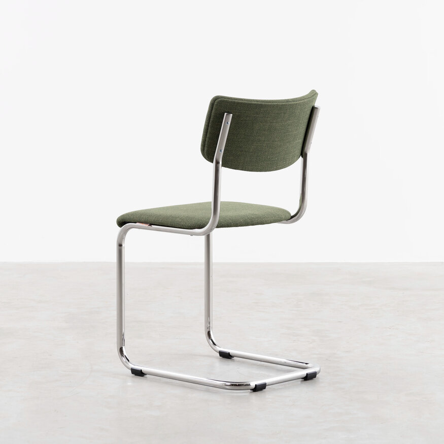 Dykmeyer De Purmer tubular frame Dining chair