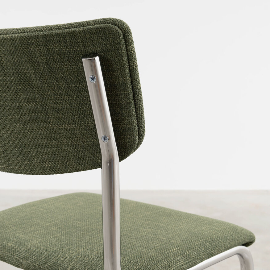 Dykmeyer De Purmer design buisframe eetkamerstoel