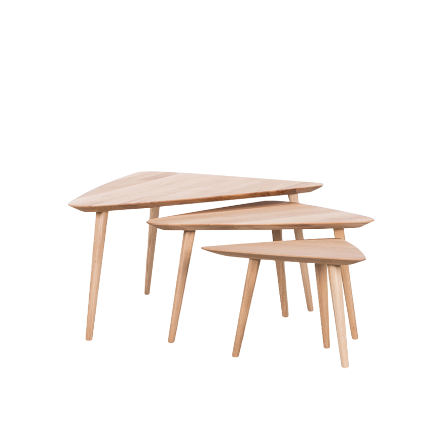 Sav & Økse Tomrer Coffee Table Triangle