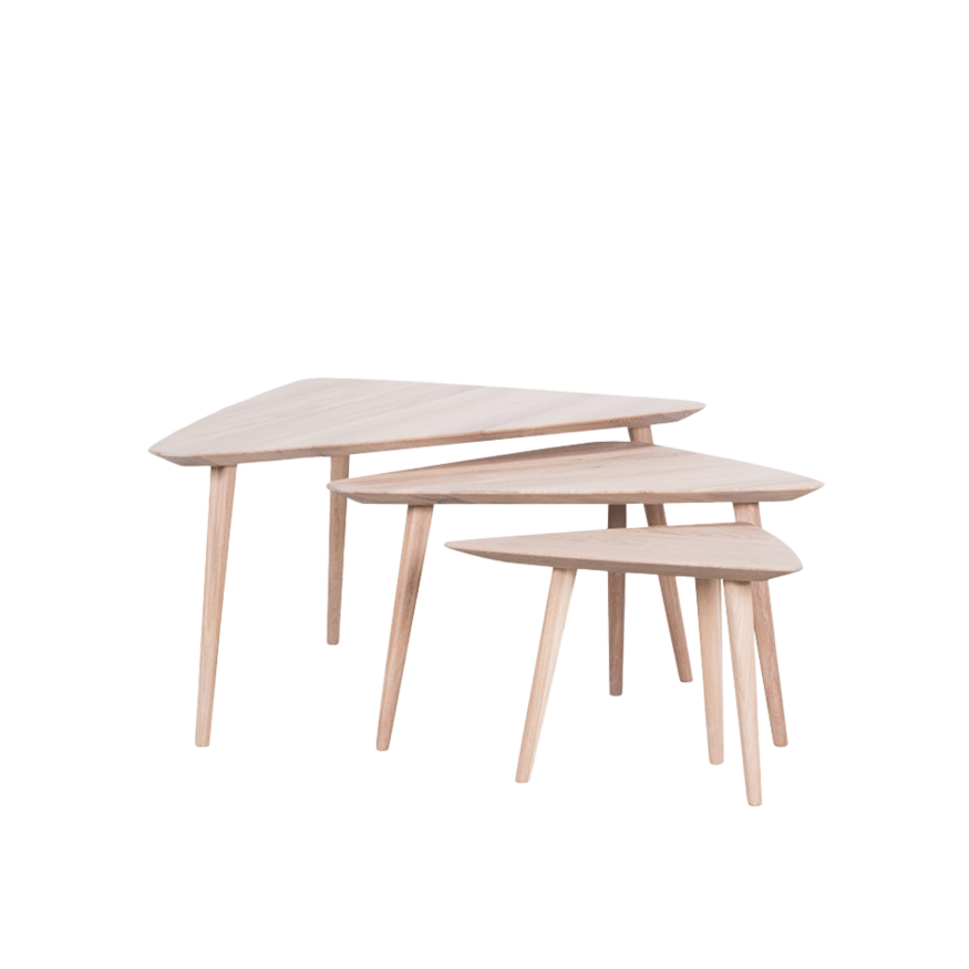 Sav & Økse Tomrer Coffee Table Triangle