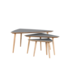 Sav & Økse Tomrer Coffee Table Triangle Beech