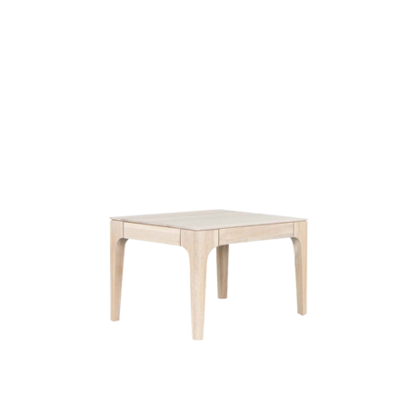 Rikke Salontafel Vierkant | Eiken Whitewash