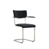 Tubax Tubular frame design chair Elsene with armrests
