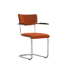 Tubax Tubular frame design chair Elsene with armrests