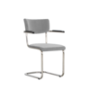 Tubax Tubular frame design chair Elsene with armrests