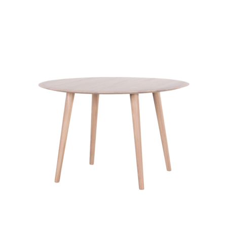 Olger Round | Oak Whitewash