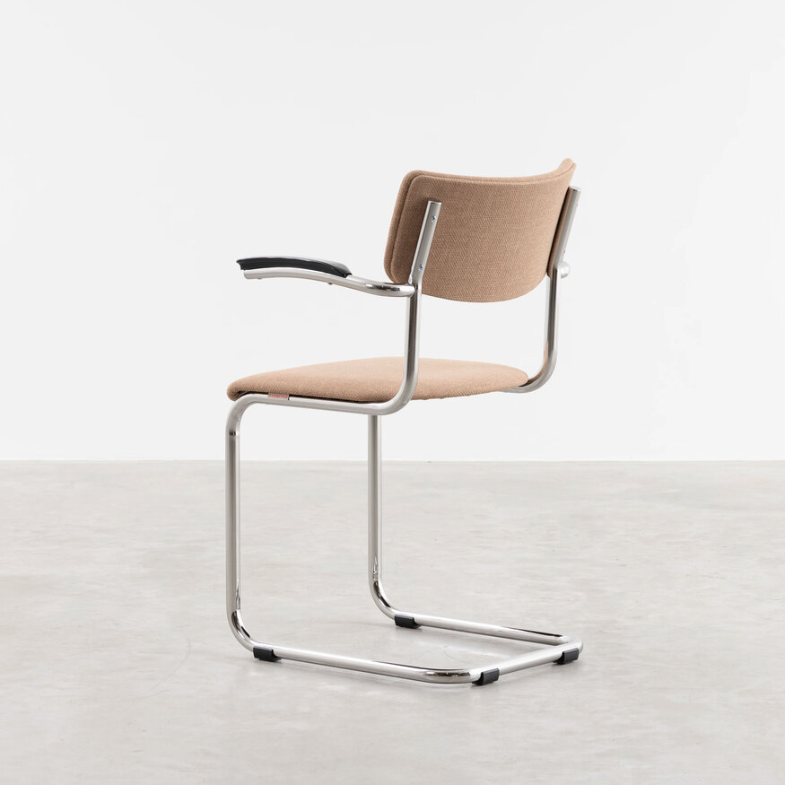 Dykmeyer De Purmer tubular frame Dining chair