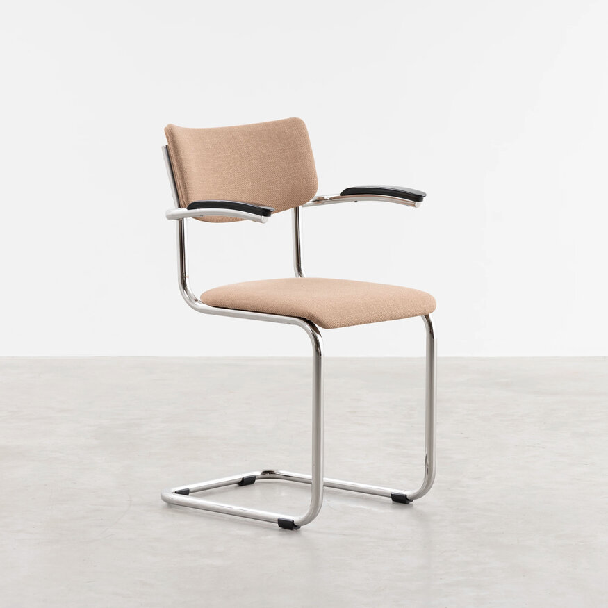 Dykmeyer De Purmer tubular frame Dining chair