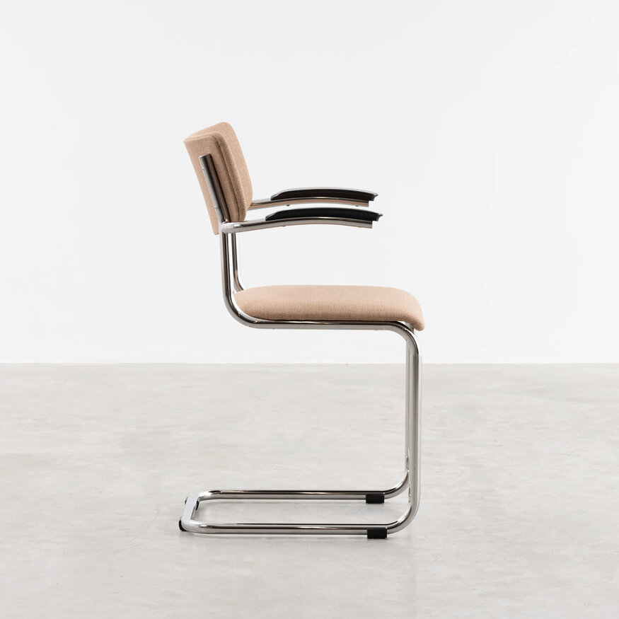 Dykmeyer De Purmer tubular frame Dining chair