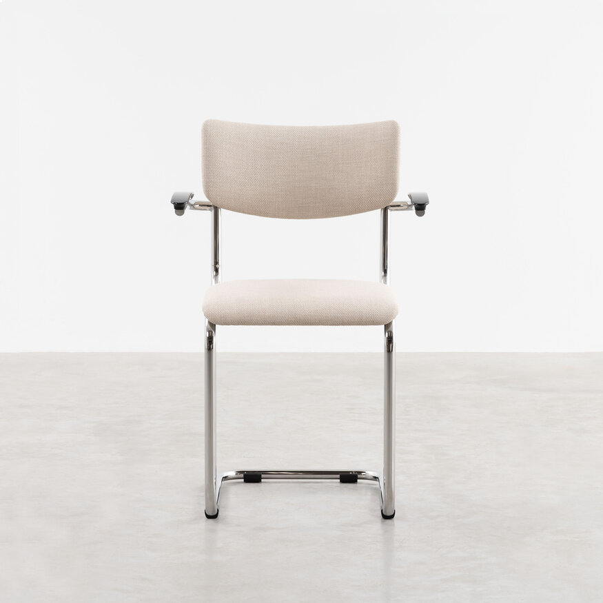 Dykmeyer De Purmer design tubular frame Dining chair