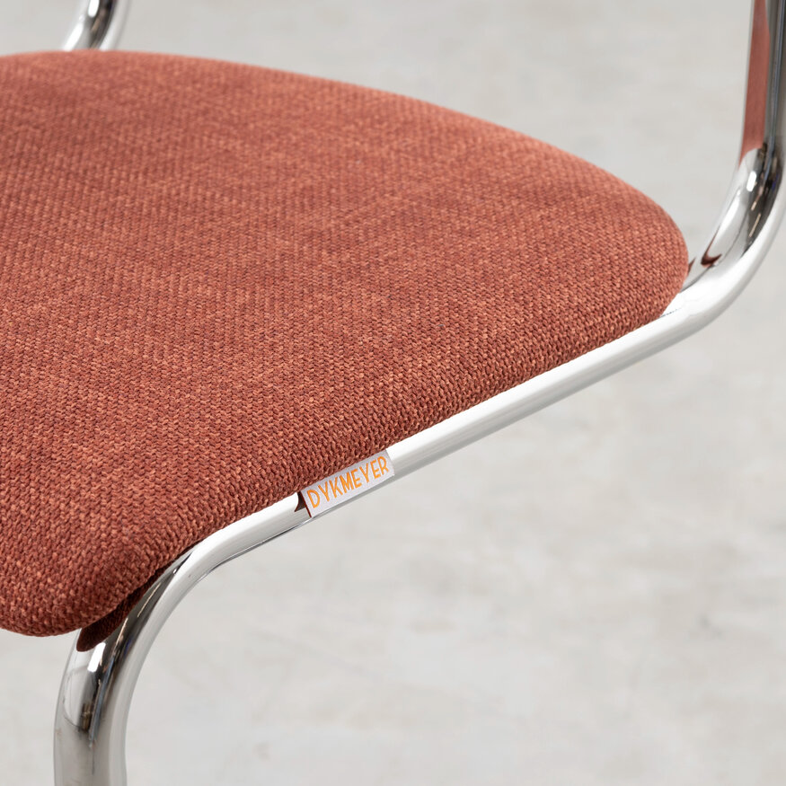 De Purmer design tubular frame Dining chair Dykmeyer De Purmer design tubular frame Dining chair