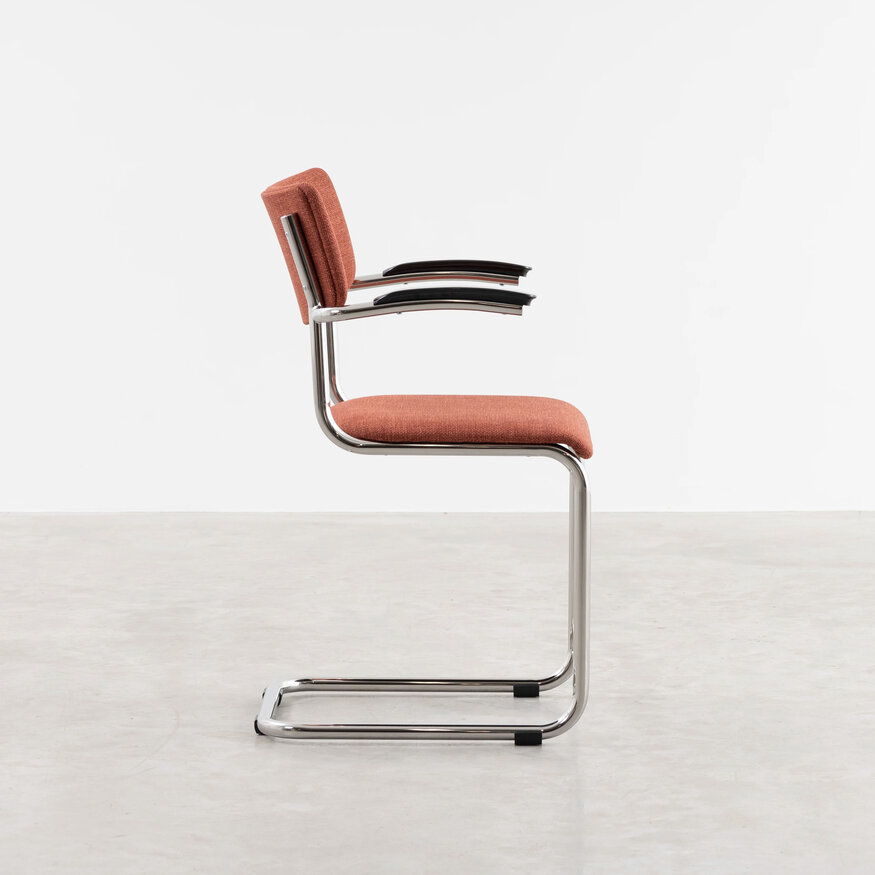 De Purmer design buisframe eetkamerstoel Dykmeyer De Purmer design buisframe eetkamerstoel