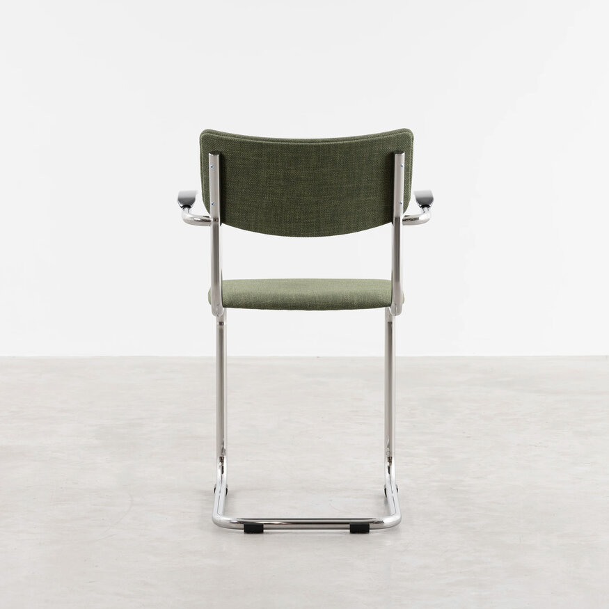Dykmeyer De Purmer tubular frame Dining chair