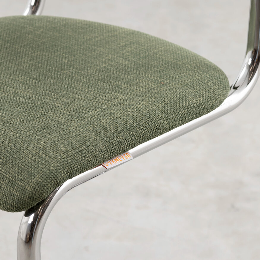 De Purmer design buisframe eetkamerstoel Dykmeyer De Purmer design buisframe eetkamerstoel