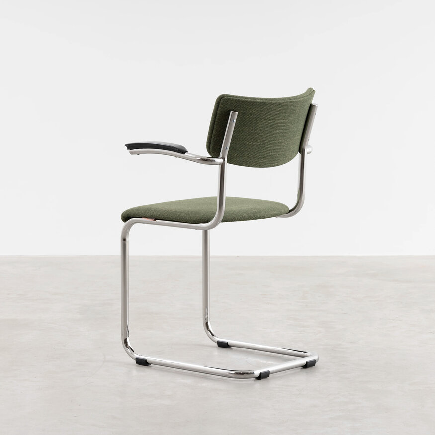 Dykmeyer De Purmer tubular frame Dining chair