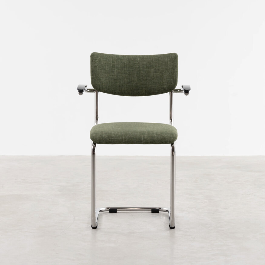 De Purmer design buisframe eetkamerstoel Dykmeyer De Purmer design buisframe eetkamerstoel