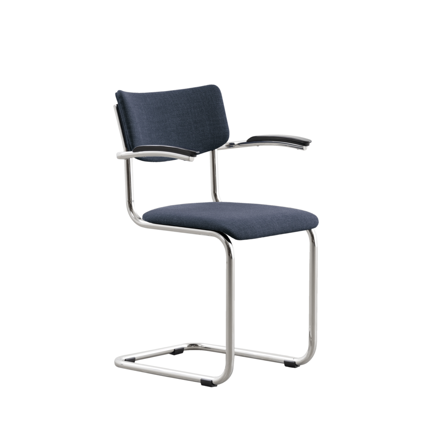 Dykmeyer De Purmer tubular frame Dining chair