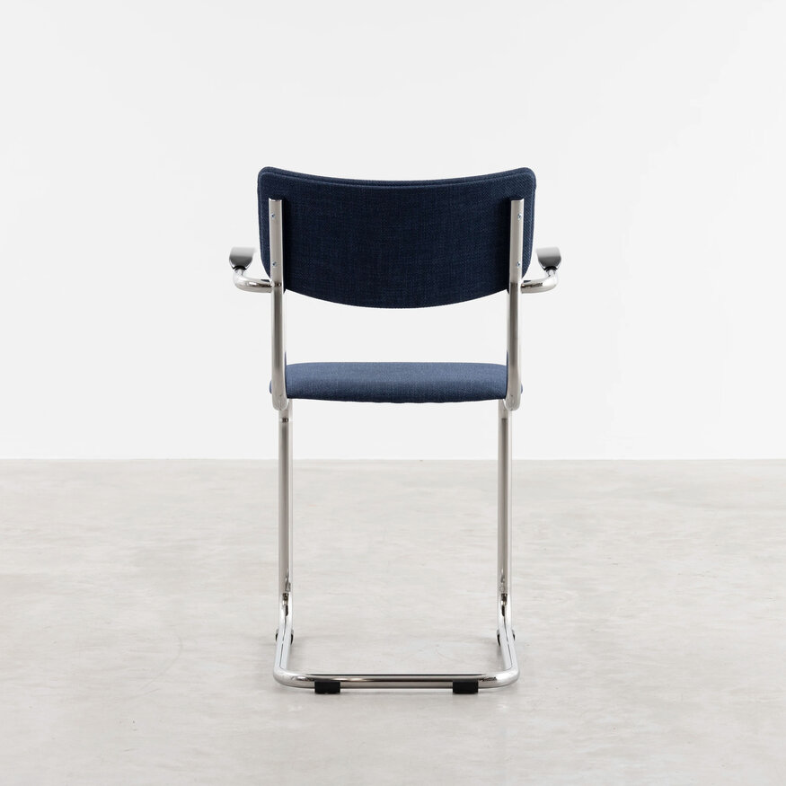 Dykmeyer De Purmer tubular frame Dining chair