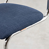 Dykmeyer De Purmer tubular frame Dining chair
