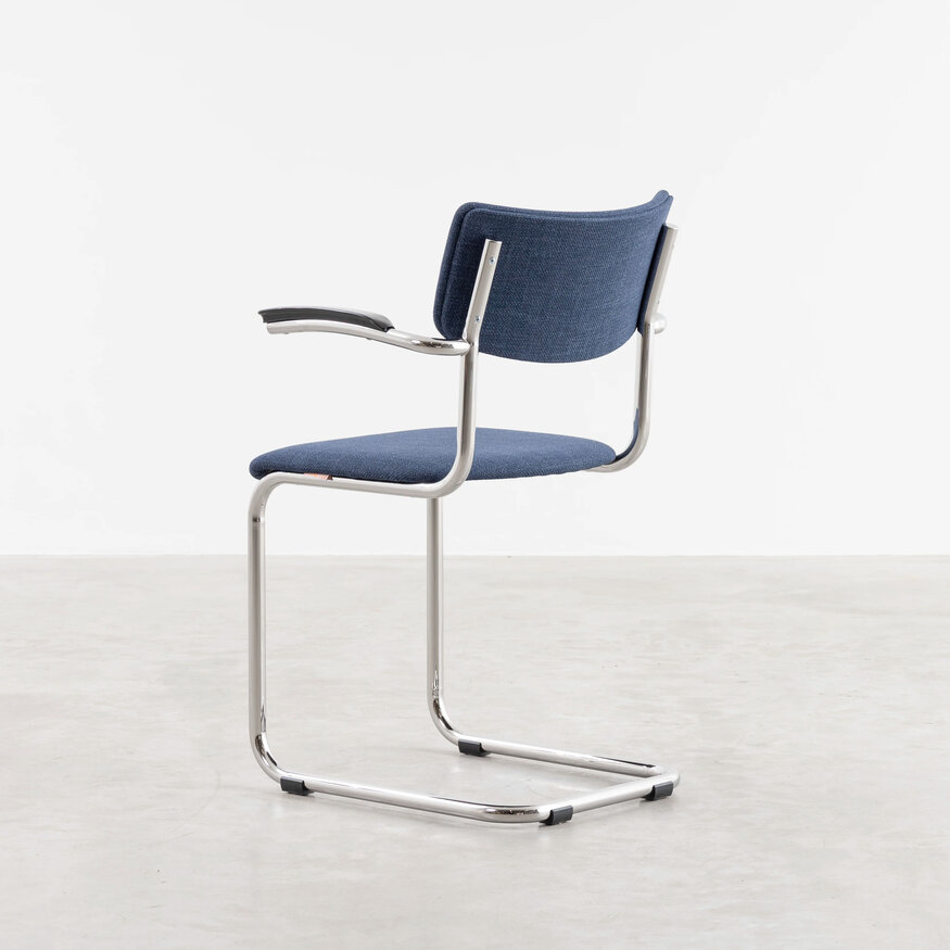 Dykmeyer De Purmer tubular frame Dining chair