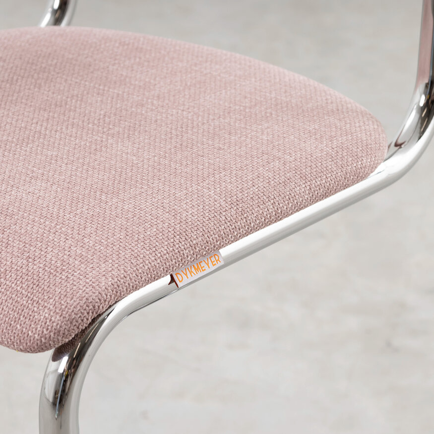 Dykmeyer De Purmer design buisframe eetkamerstoel