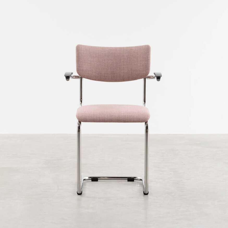 Dykmeyer De Purmer design buisframe eetkamerstoel