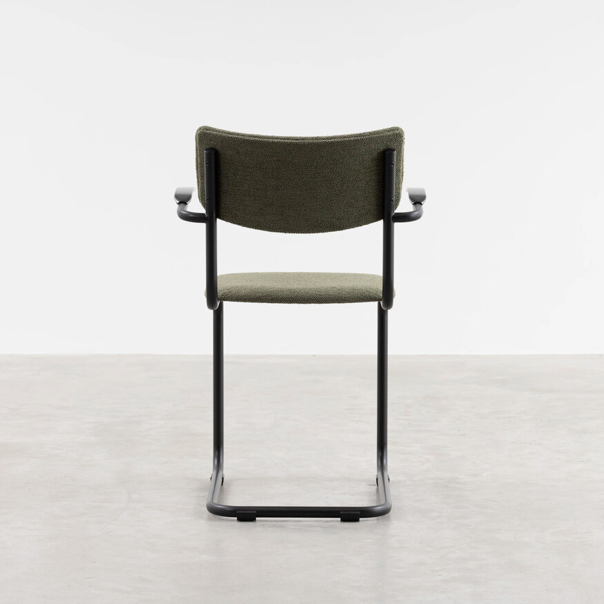 De Purmer design tubular frame Dining chair Dykmeyer De Purmer design tubular frame Dining chair