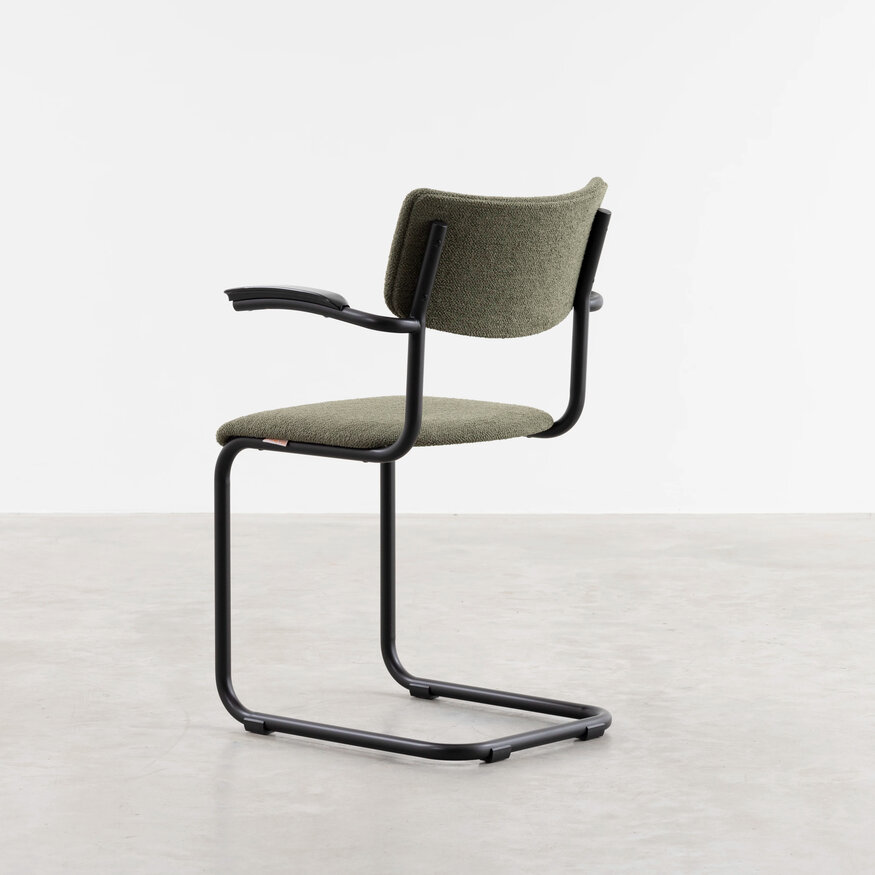 De Purmer design tubular frame Dining chair Dykmeyer De Purmer design tubular frame Dining chair