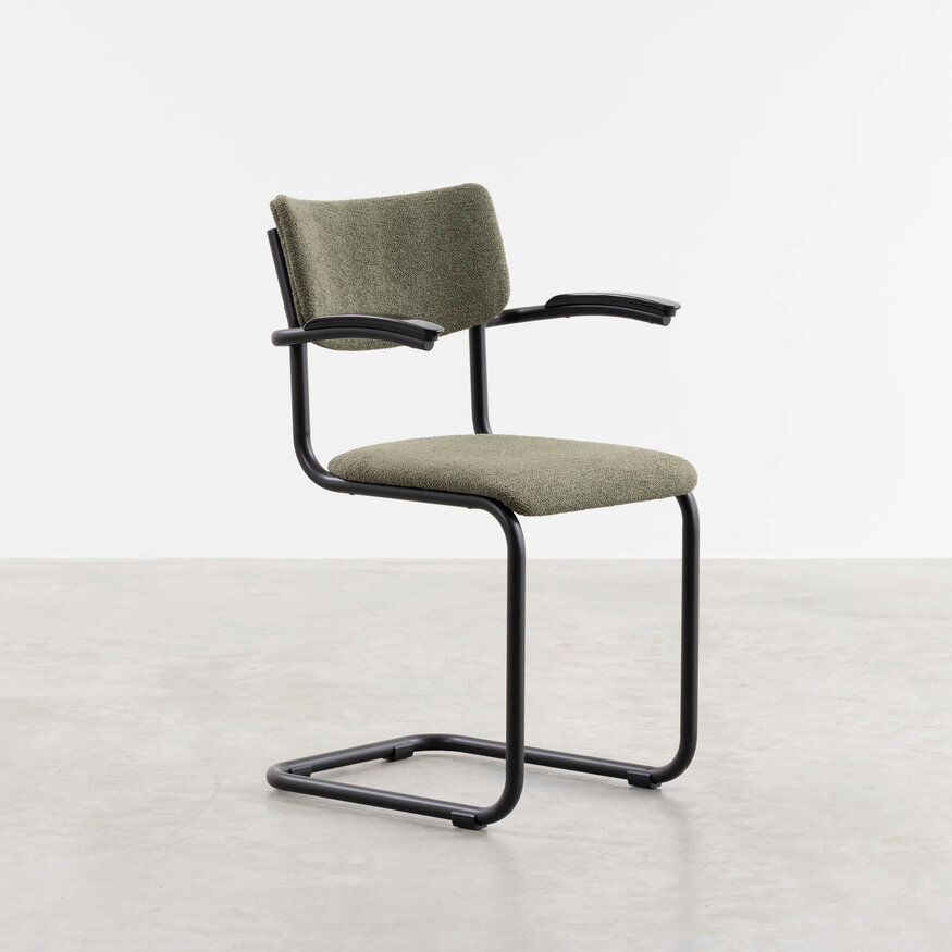 De Purmer design tubular frame Dining chair Dykmeyer De Purmer design tubular frame Dining chair